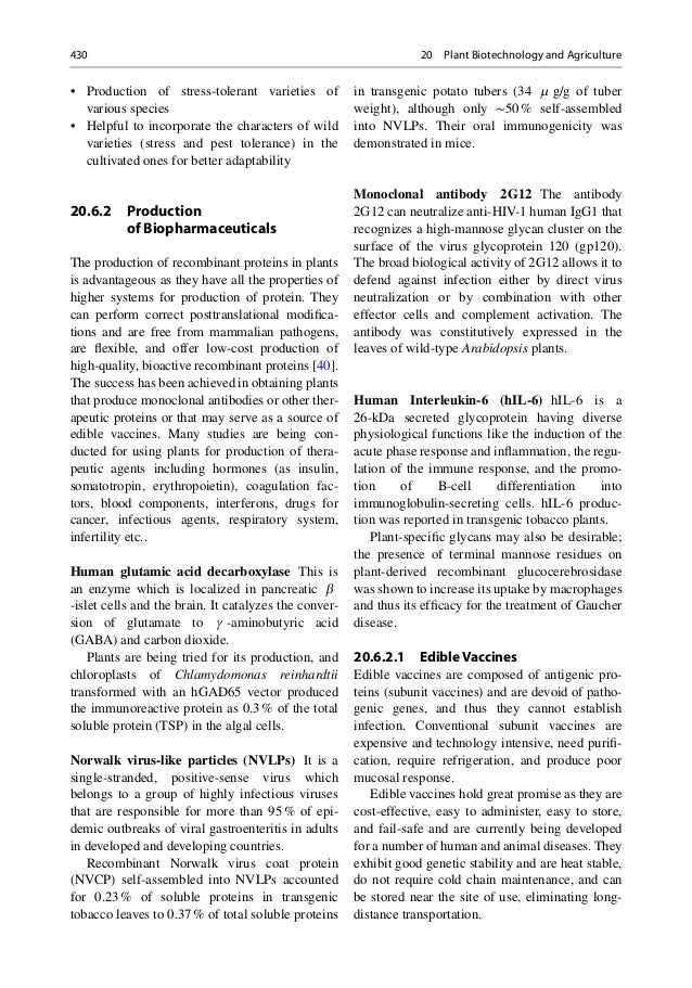 Basic and Applied Aspects of Biotechnology